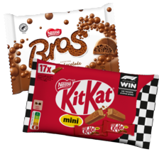 KitKat, Smarties of Bros mini's